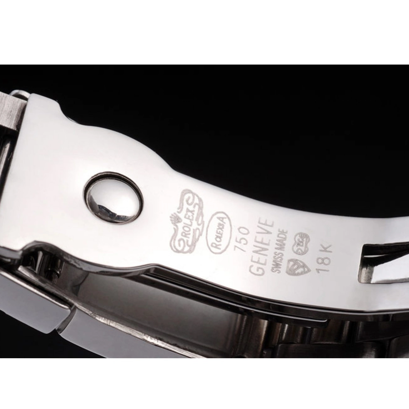 MiroTime 0805 Rolex Daytona Stainless Steel Black Enameled Silver Dial
